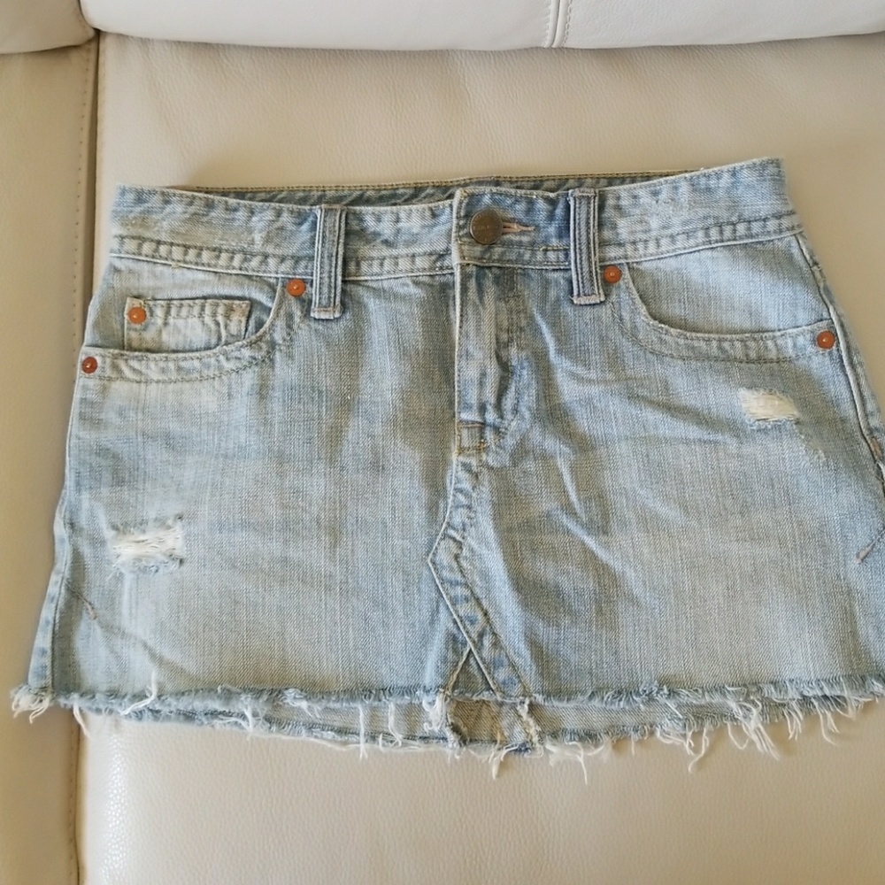 Ruehl New York denim jean skirt